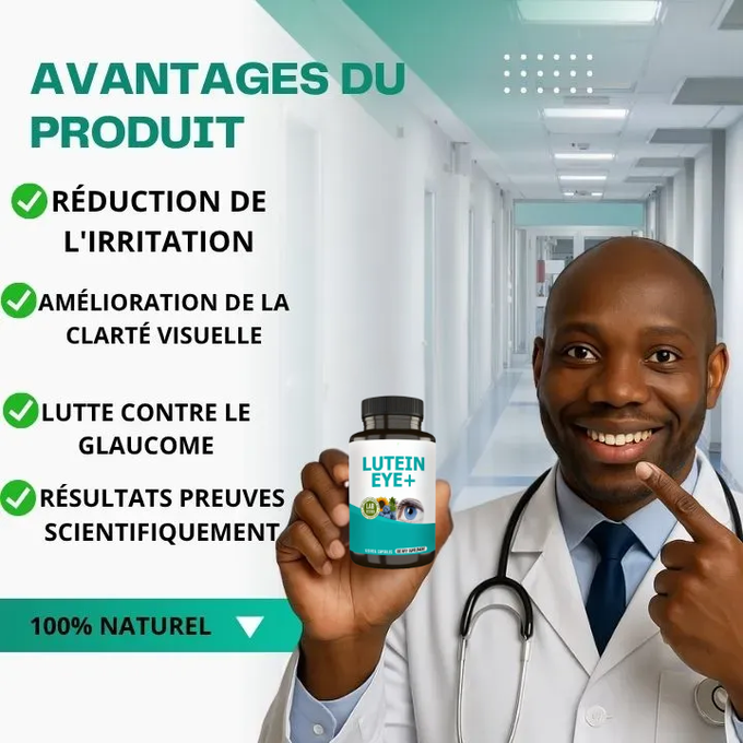 LUTEIN EYE+ – Formule avancée pour vos yeux
