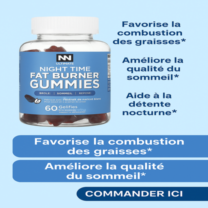 Gummies Brûleur de Graisses Nocturne