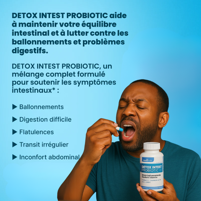 Détox, Ballonnements, Équilibre intestinal