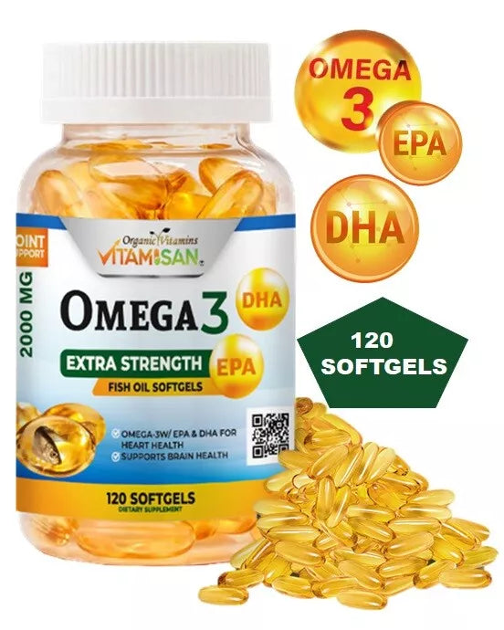 Omega 3 Extra – Pour un cœur et un cerveau en pleine santé